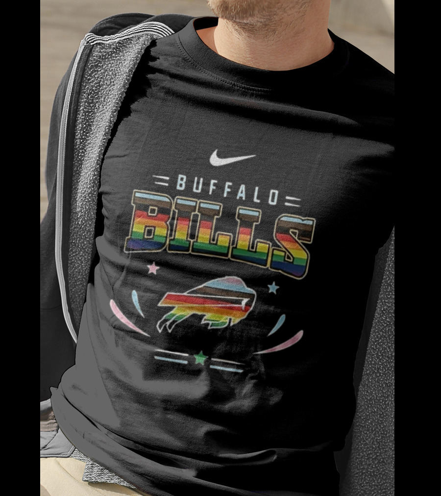 Accept Understand Love Buffalo Bills 2026 LGBT Pride Nike T-Shirt