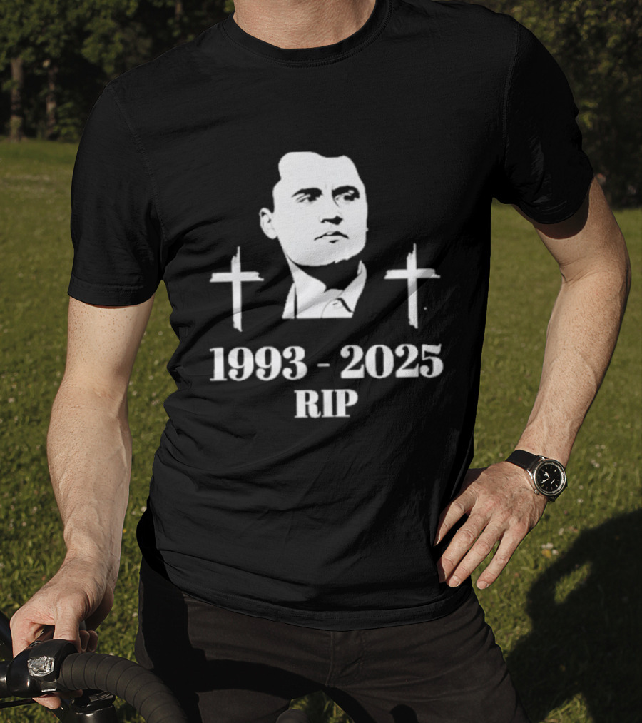 Charlie Kirk Rip 1993 2025 Memorial T-Shirt