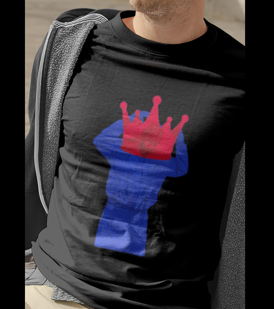 LeBron James NBA Finals 76ers King And Crown T-Shirt