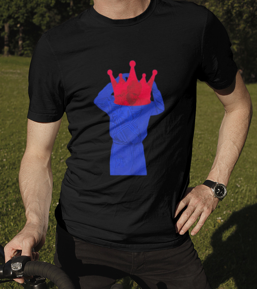 LeBron James NBA Finals 76ers King And Crown T-Shirt