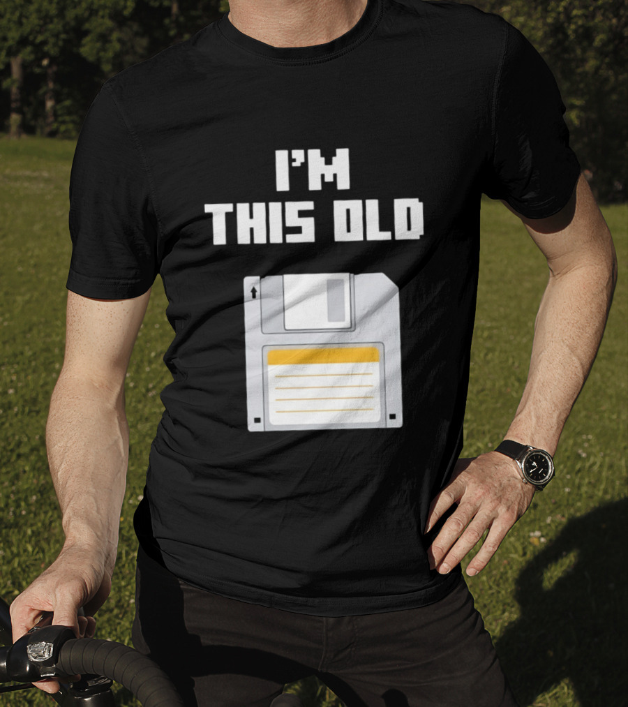 I'm This Old Floppy Disk T-Shirt