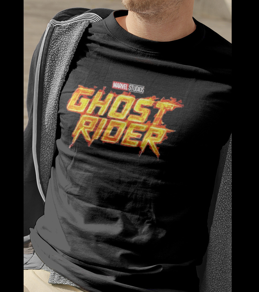 Marvel Studios Ghost Rider Flaming T-Shirt
