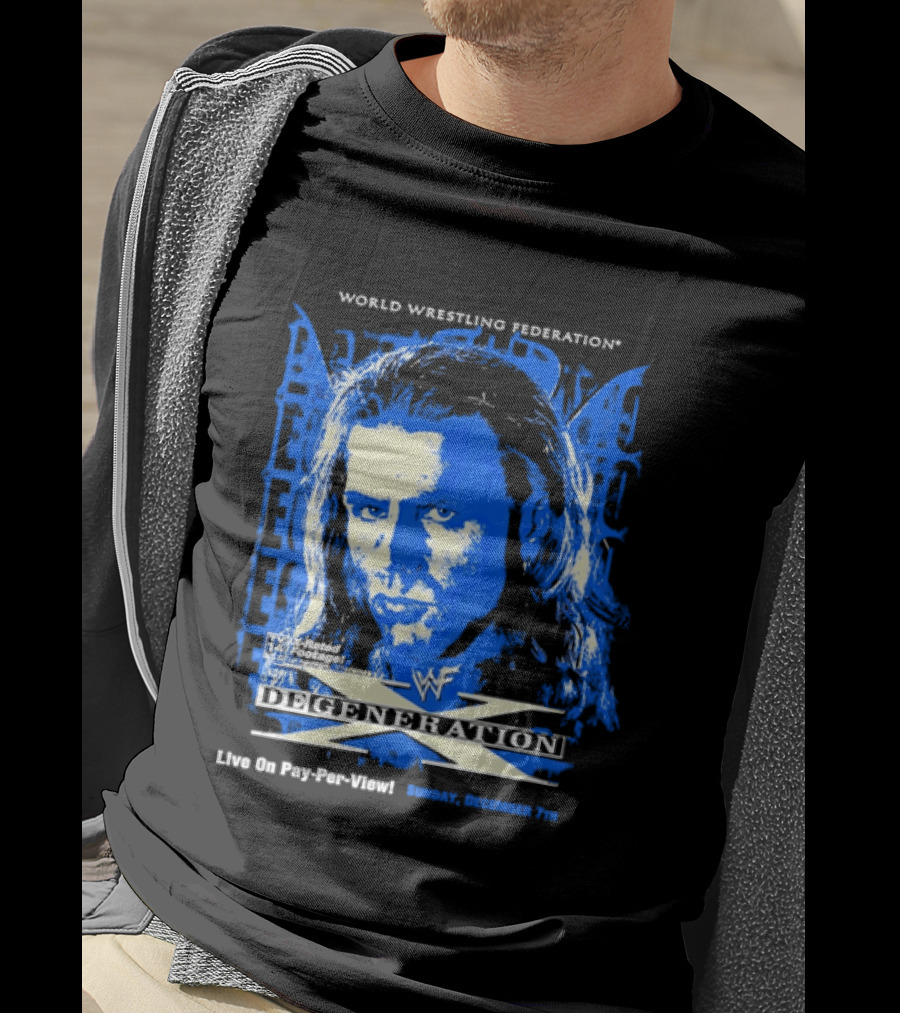 World Wrestling Federation DX Shawn Michaels D Generation X In Your House Pay Per View T-Shirt