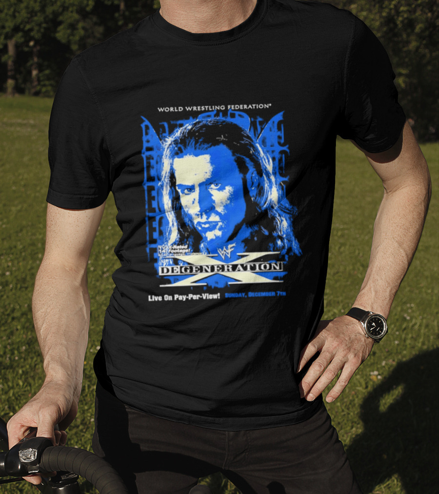 World Wrestling Federation DX Shawn Michaels D Generation X In Your House Pay Per View T-Shirt