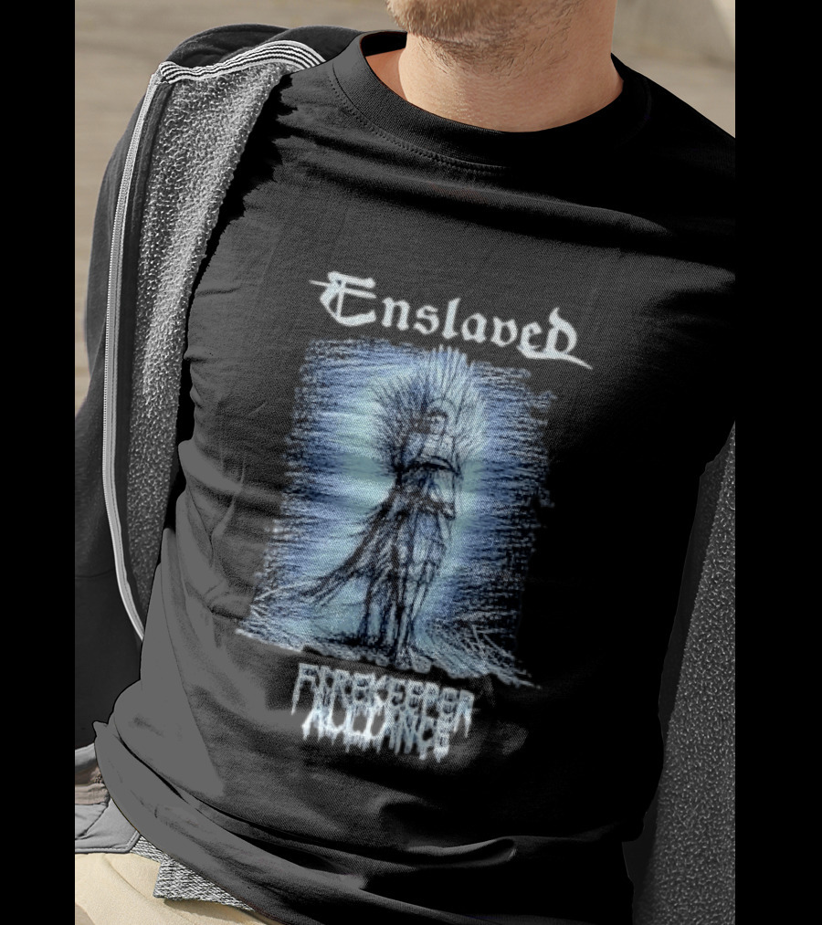 Enslaved Firekeeper Alliance Heavy Metal Band T-Shirt