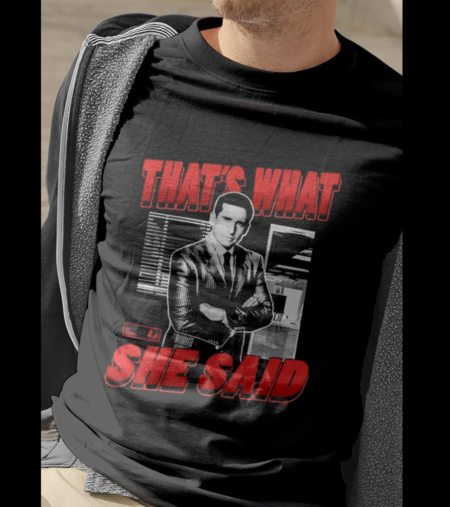 Michael Scott That's What She Said The Office Comedy T-Shirt