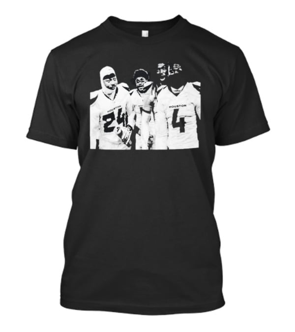 Houston Texans Jalen Pitre Calen Bullock Kamari Lassiter Derek Stingley Jr Signatures T-Shirt
