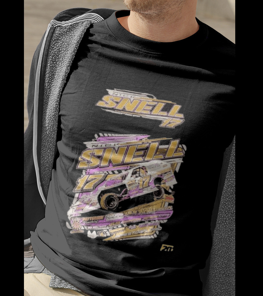 Nick Snell 17 Jamestown Ohio Racing 2024 T-Shirt