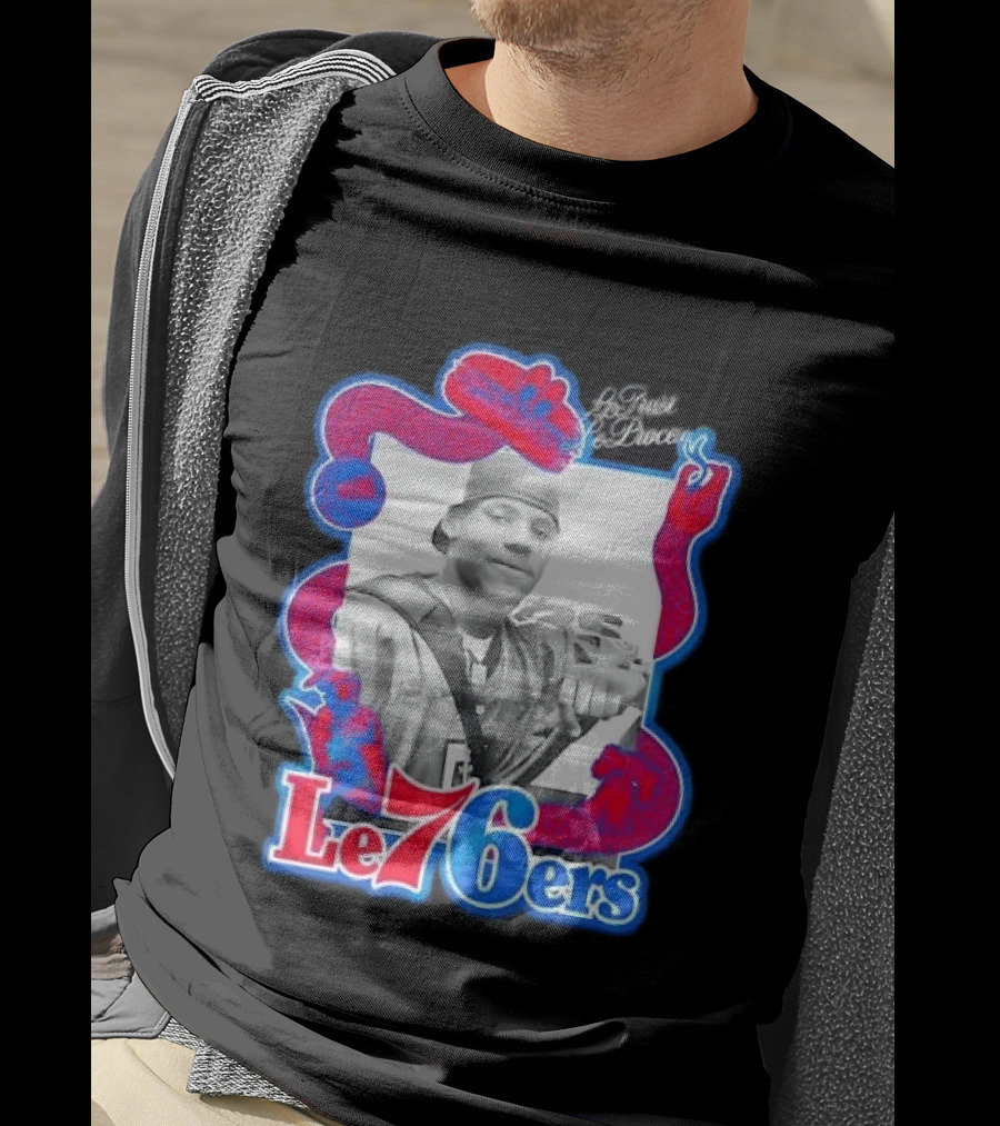 Le Trust Le Process LeBron James Philadelphia 76ers T-Shirt