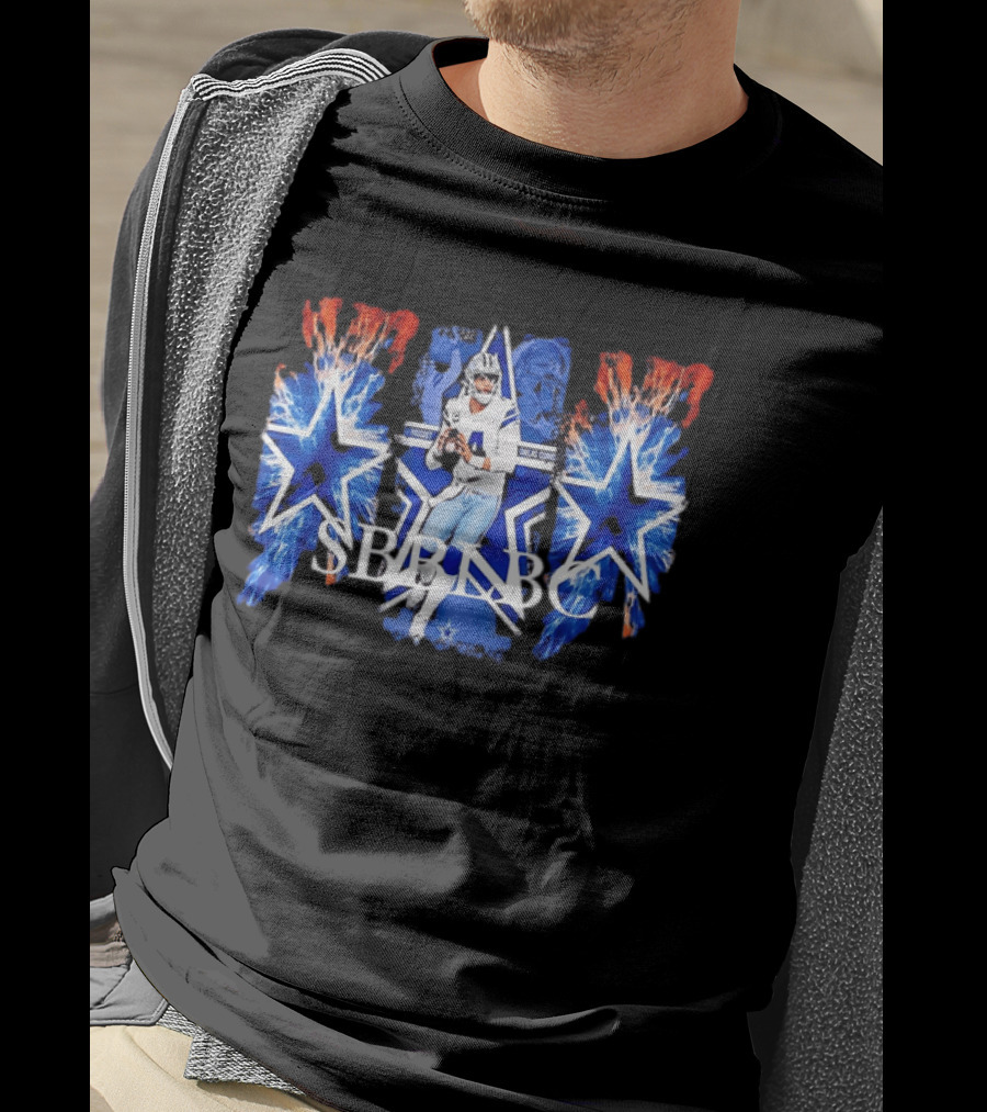 Dallas Cowboys Prescott Passing SBB LBC T-Shirt