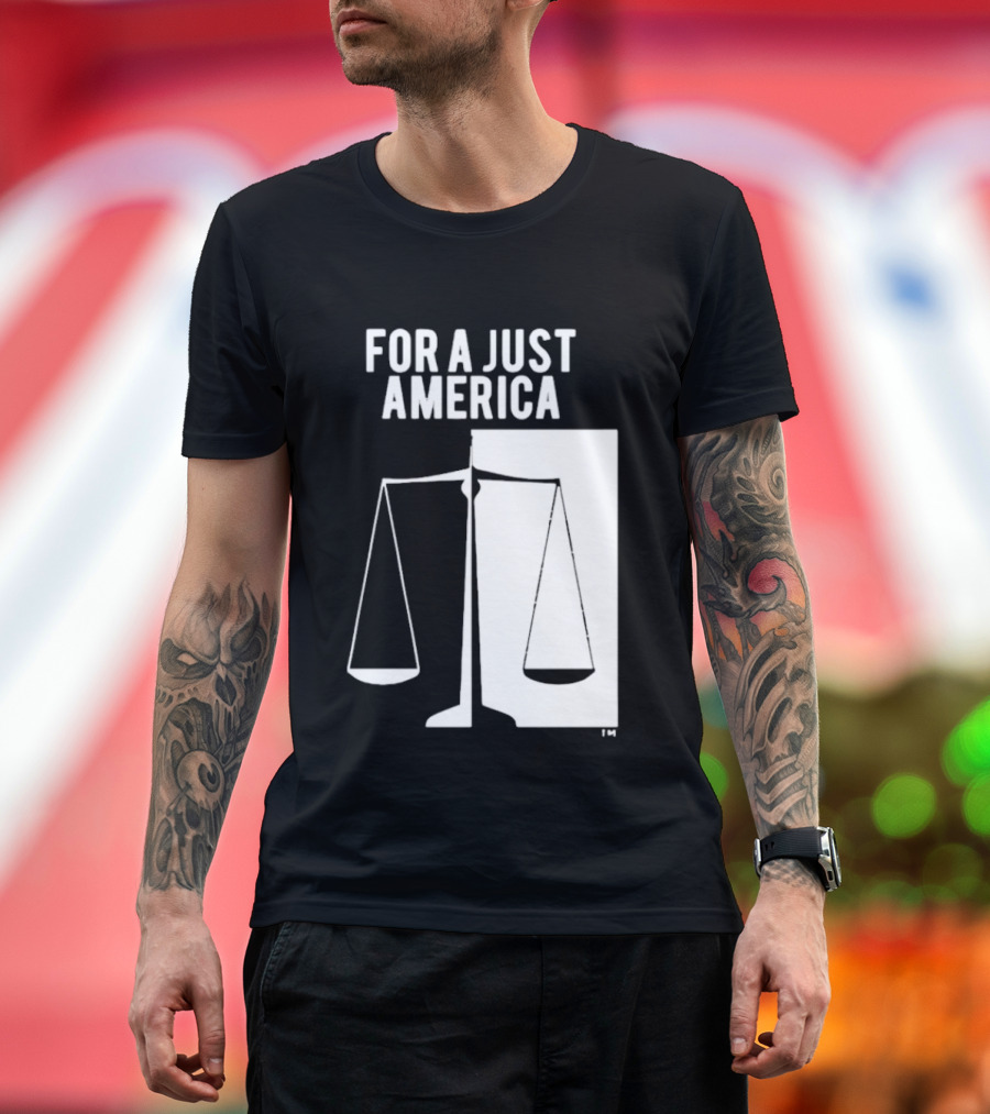 Resist For A Just America Scales Of Justice T-Shirt