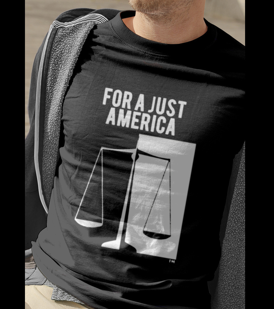 Resist For A Just America Scales Of Justice T-Shirt