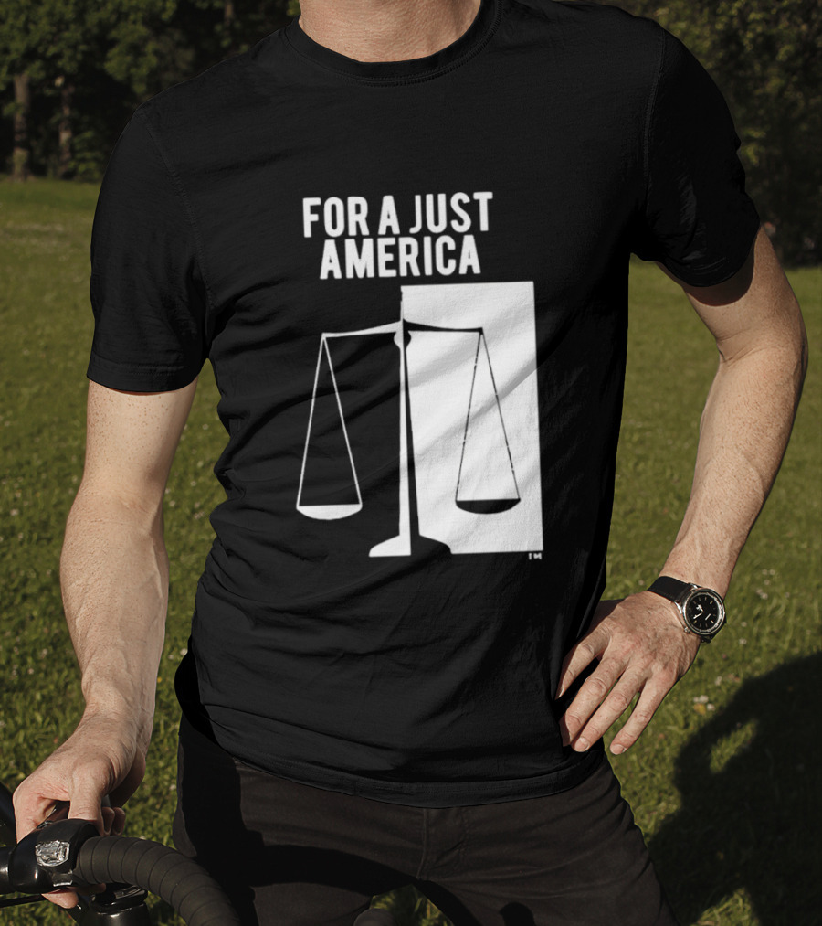 Resist For A Just America Scales Of Justice T-Shirt
