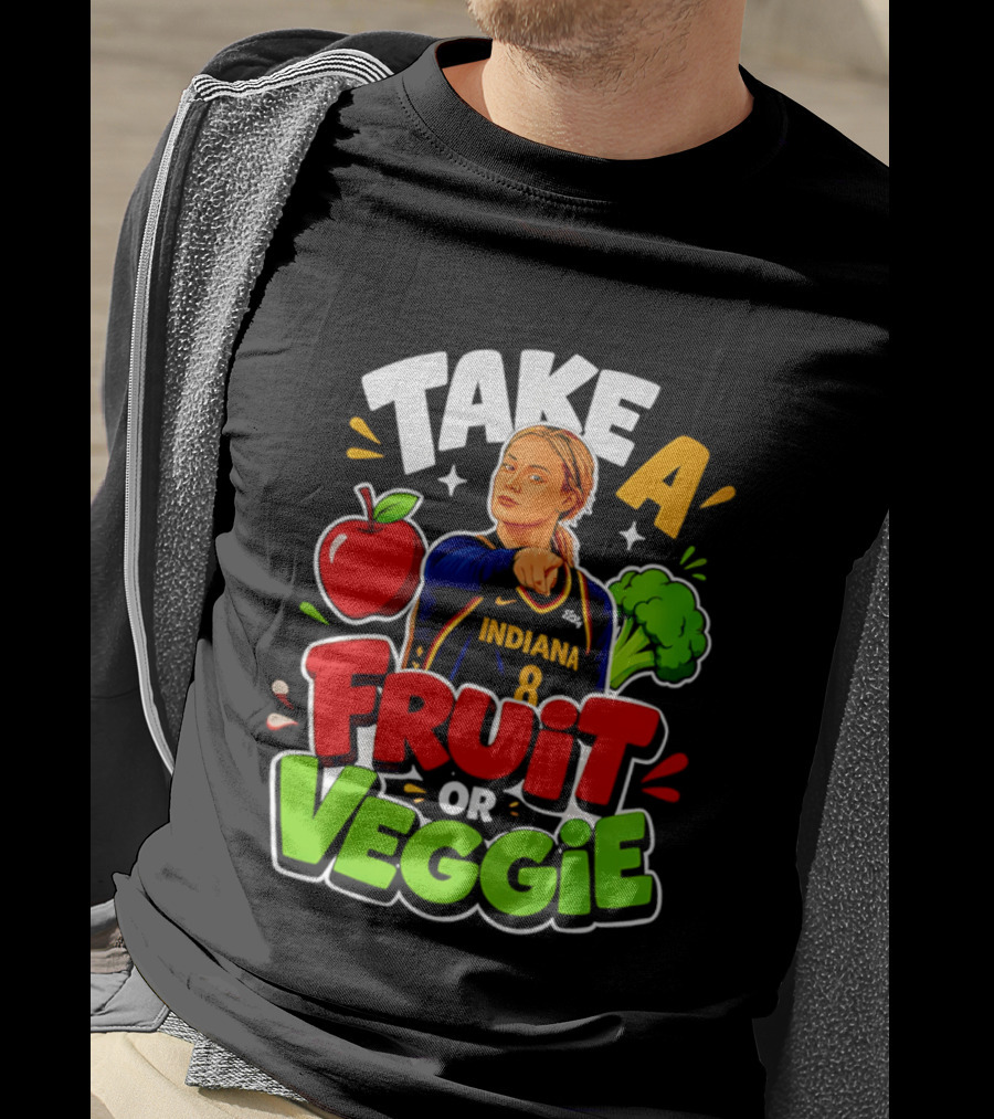 Take A Fruit Or Veggie Indiana 8 T-Shirt