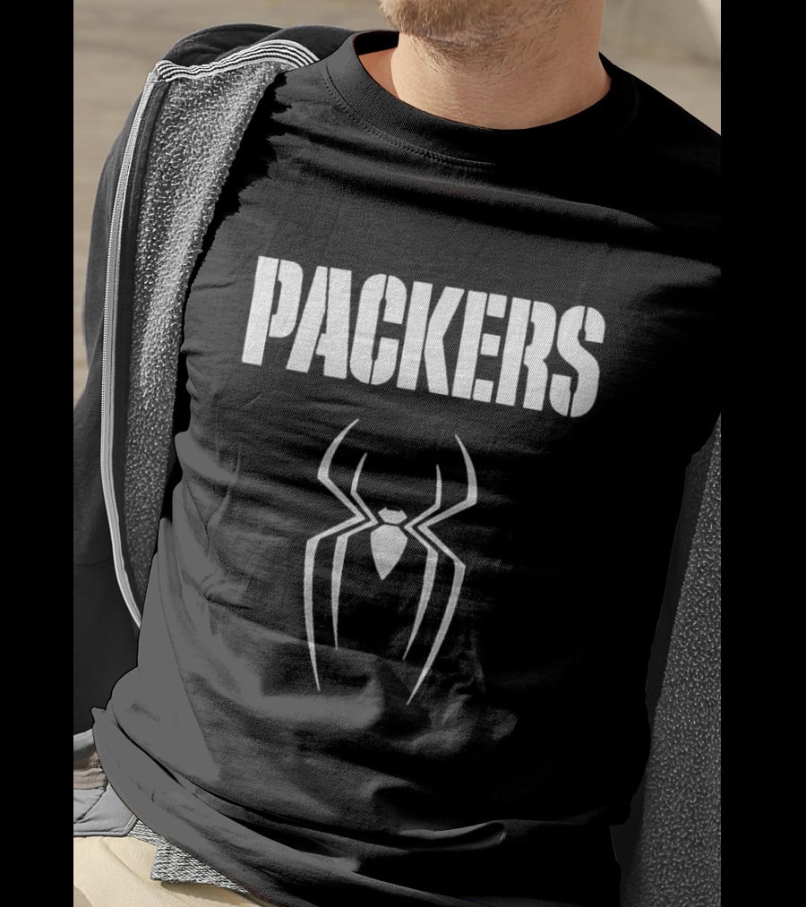 Spider Man Packers Brand New Day T-Shirt
