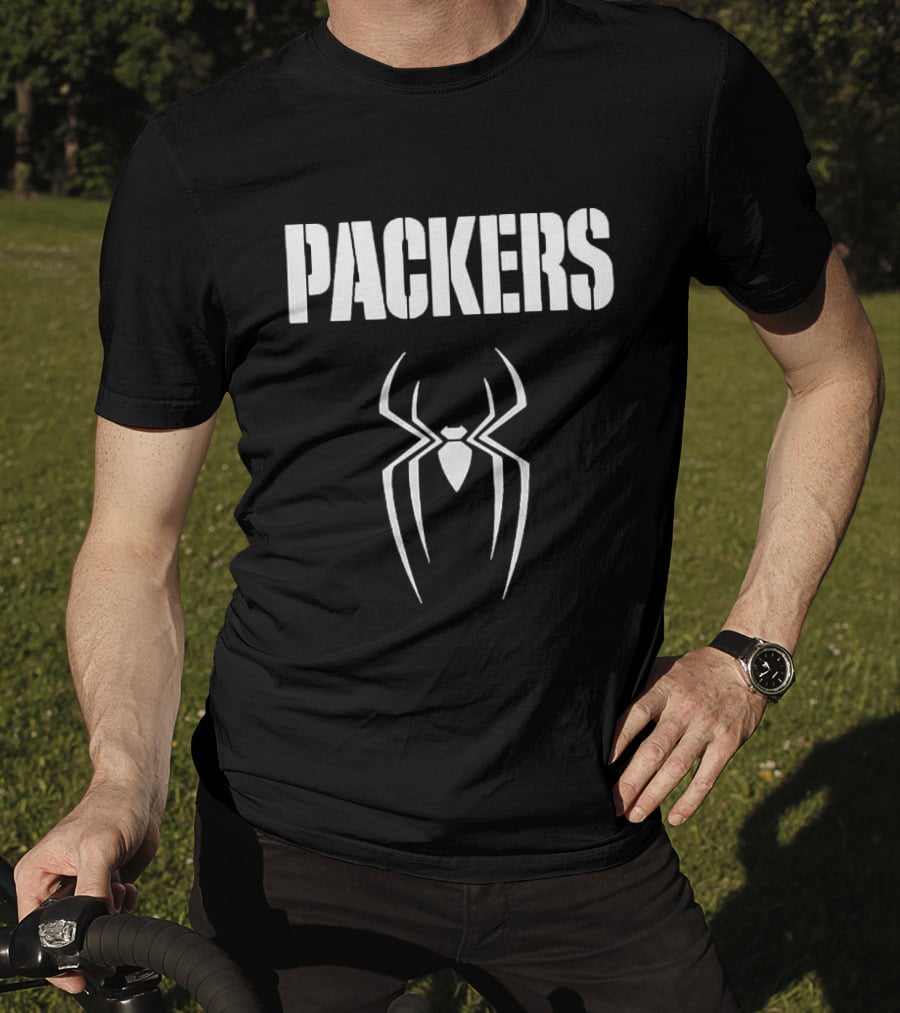Spider Man Packers Brand New Day T-Shirt