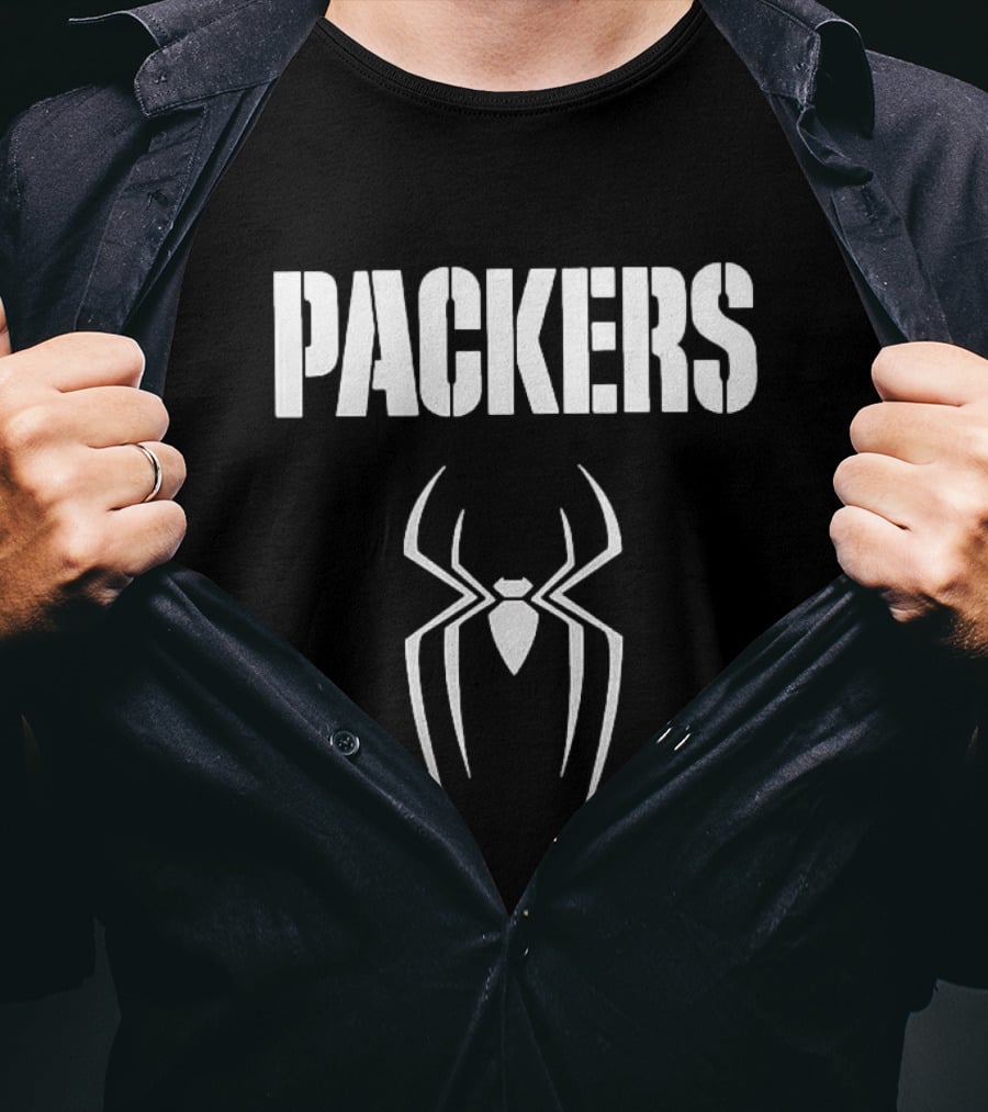 Spider Man Packers Brand New Day T-Shirt