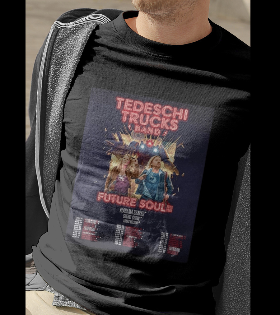 Tedeschi Trucks Band Future Soul 2026 Tour Dates Alabama Shakes Sheryl Crow Lukas Nelson T-Shirt