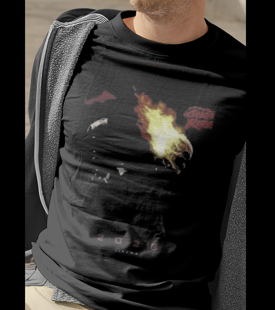 2028 Cinema The Batman Part II X Ghost Rider Fire T-Shirt