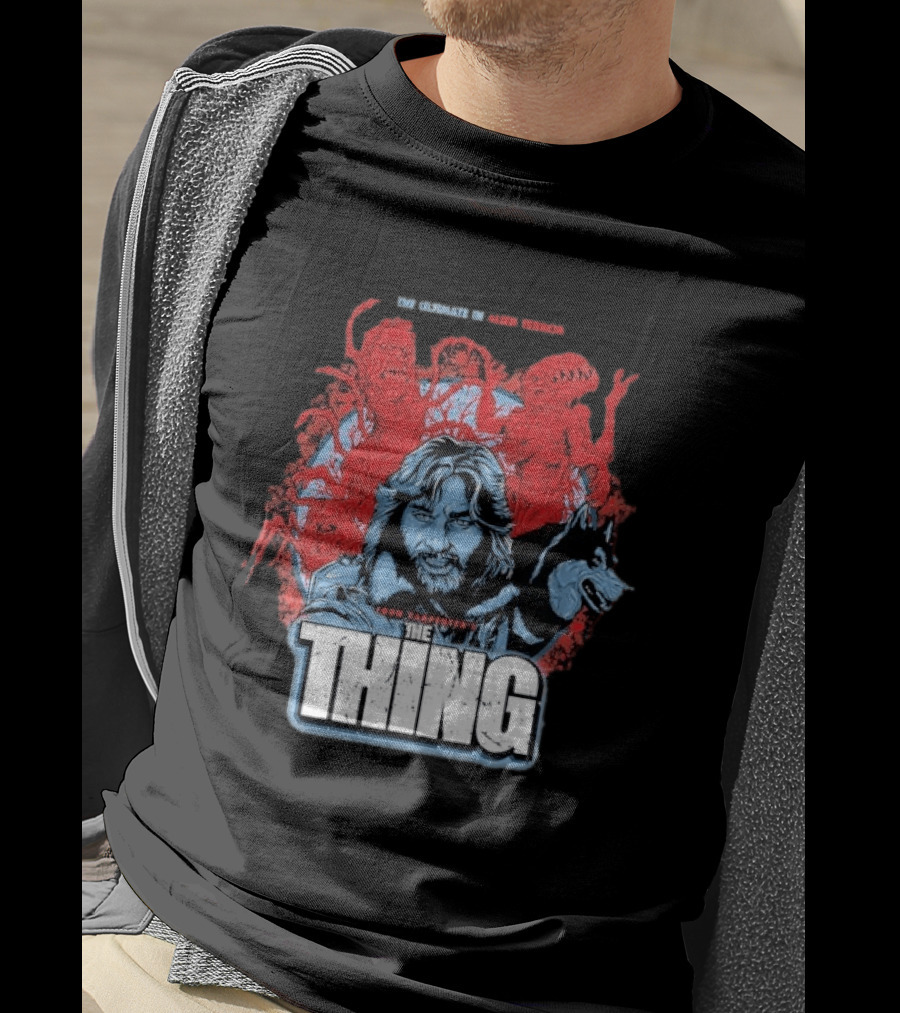 The Thing Ultimate Alien Terror John Carpenter's Classic 1982 Horror Movie T-Shirt
