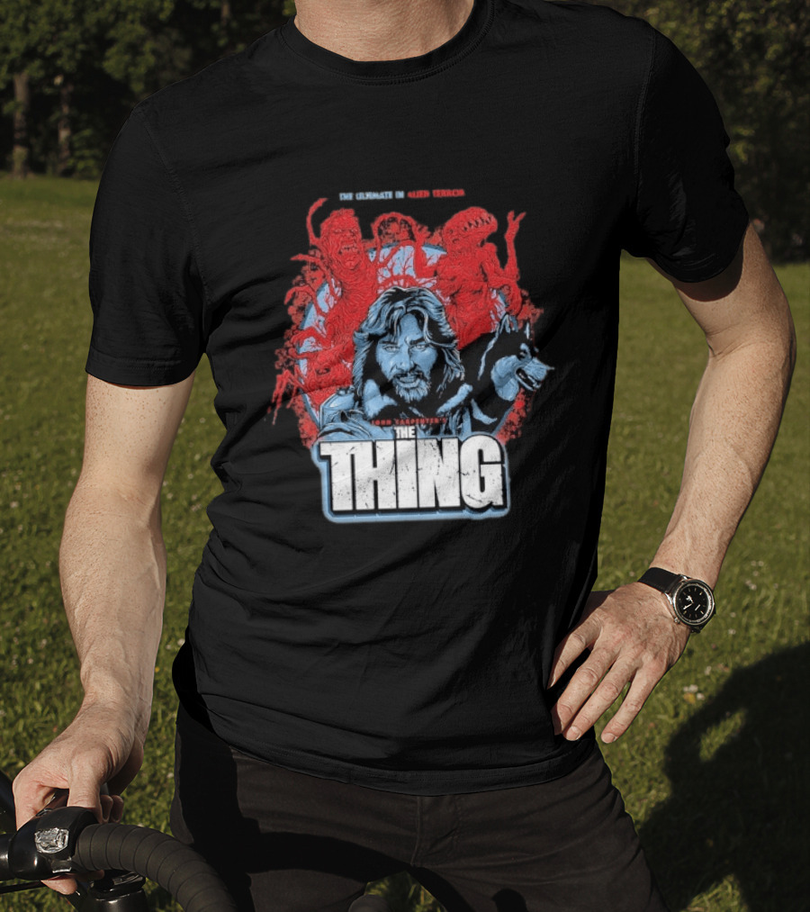 The Thing Ultimate Alien Terror John Carpenter's Classic 1982 Horror Movie T-Shirt