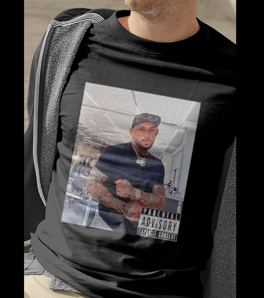 UFC Dustin Poirier Parental Advisory Explicit Content T-Shirt