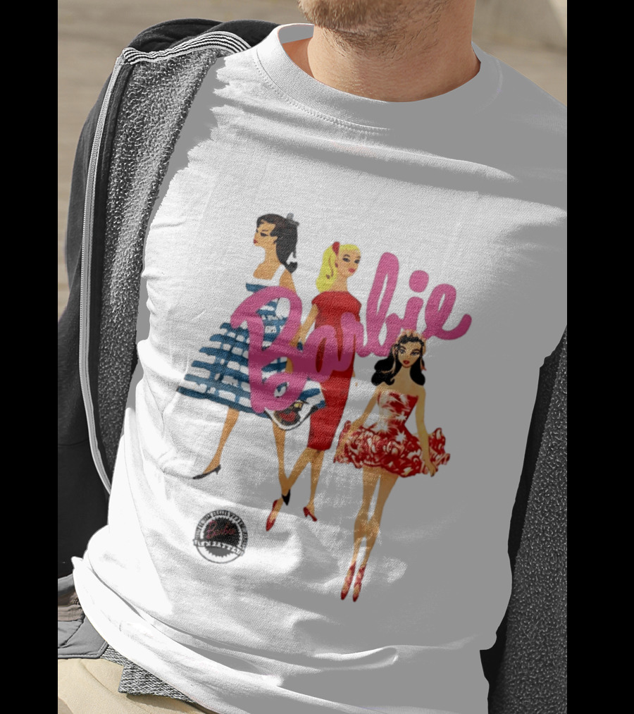 Barbie Vintage Fashion Trio Retro Mattel T-Shirt