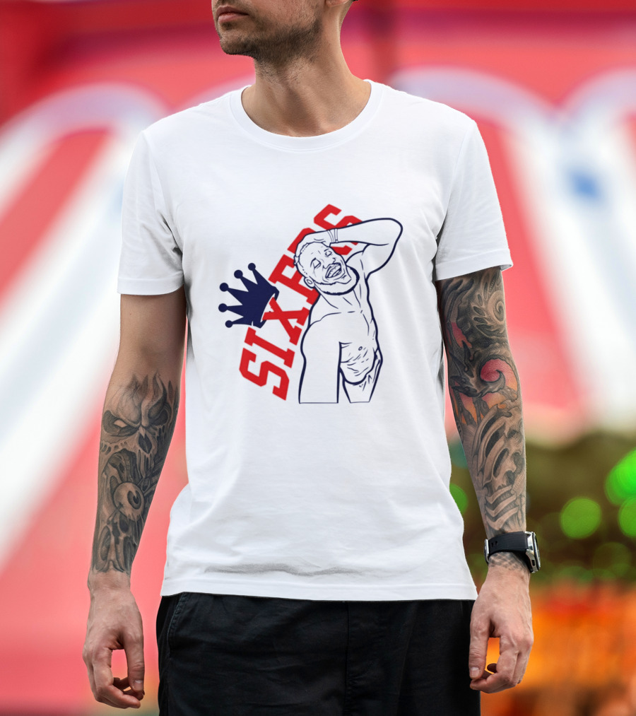 Philadelphia Sixers Crown LeBron James NBA T-Shirt