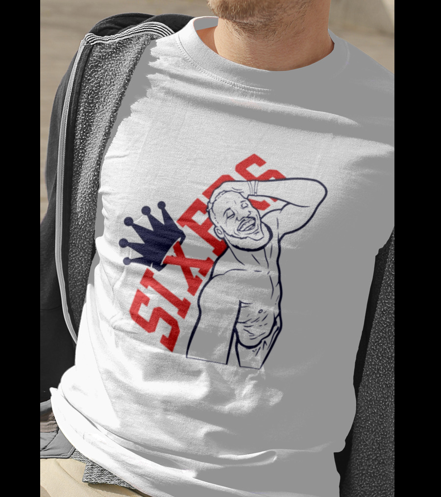 Philadelphia Sixers Crown LeBron James NBA T-Shirt