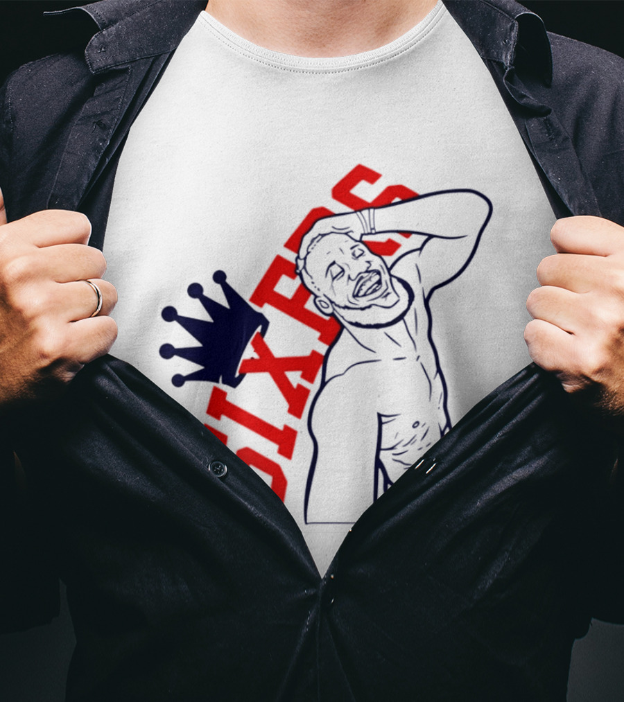 Philadelphia Sixers Crown LeBron James NBA T-Shirt