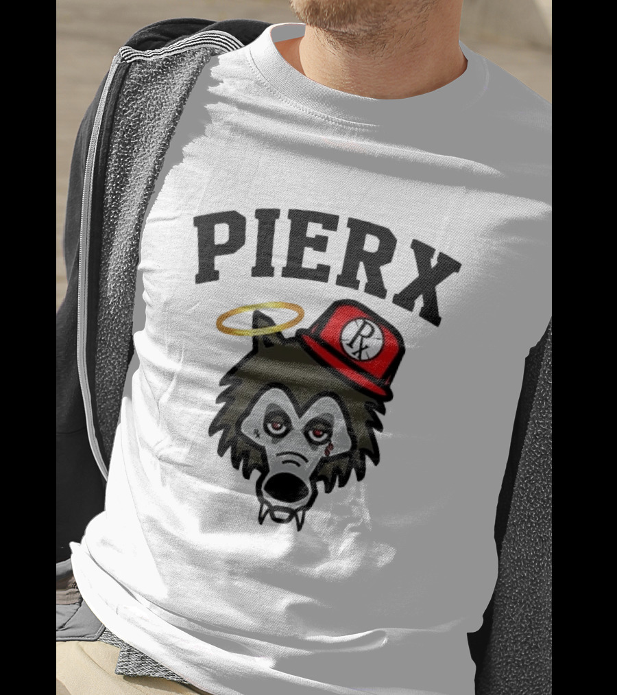 RX Wolf Pierx Halo Red Hat T-Shirt