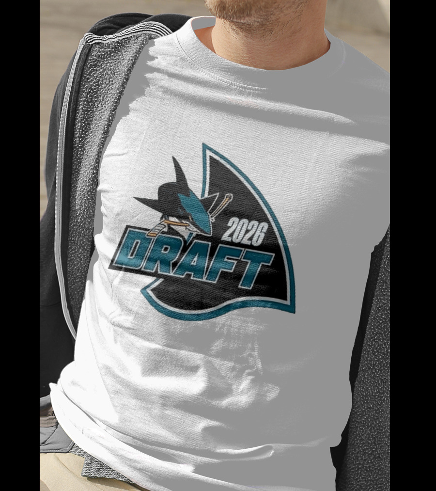 San Jose Sharks 2026 Draft Macklin Celebrini #71 T-Shirt
