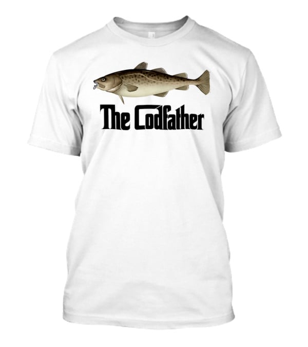 The Codfather Fish Pun Cod The Godfather Humor T-Shirt
