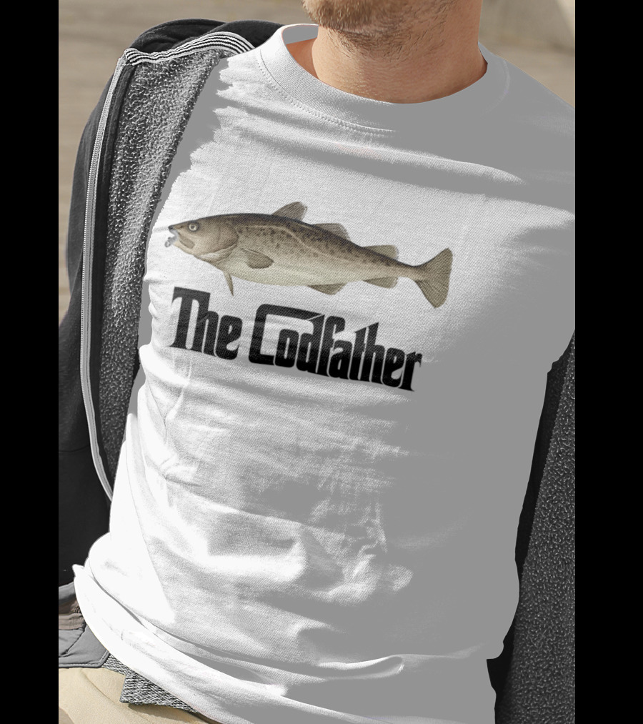 The Codfather Fish Pun Cod The Godfather Humor T-Shirt