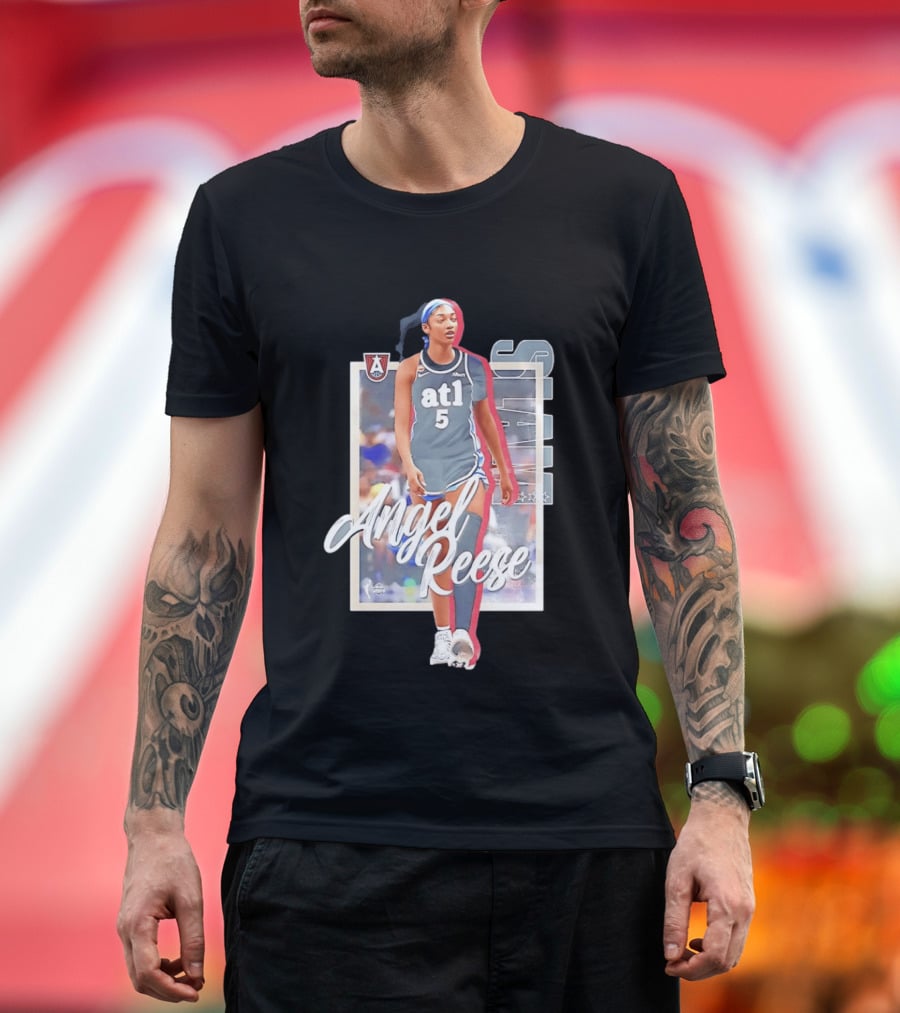 Angel Reese ATL 5 Atlanta Dream Player Slam T-Shirt