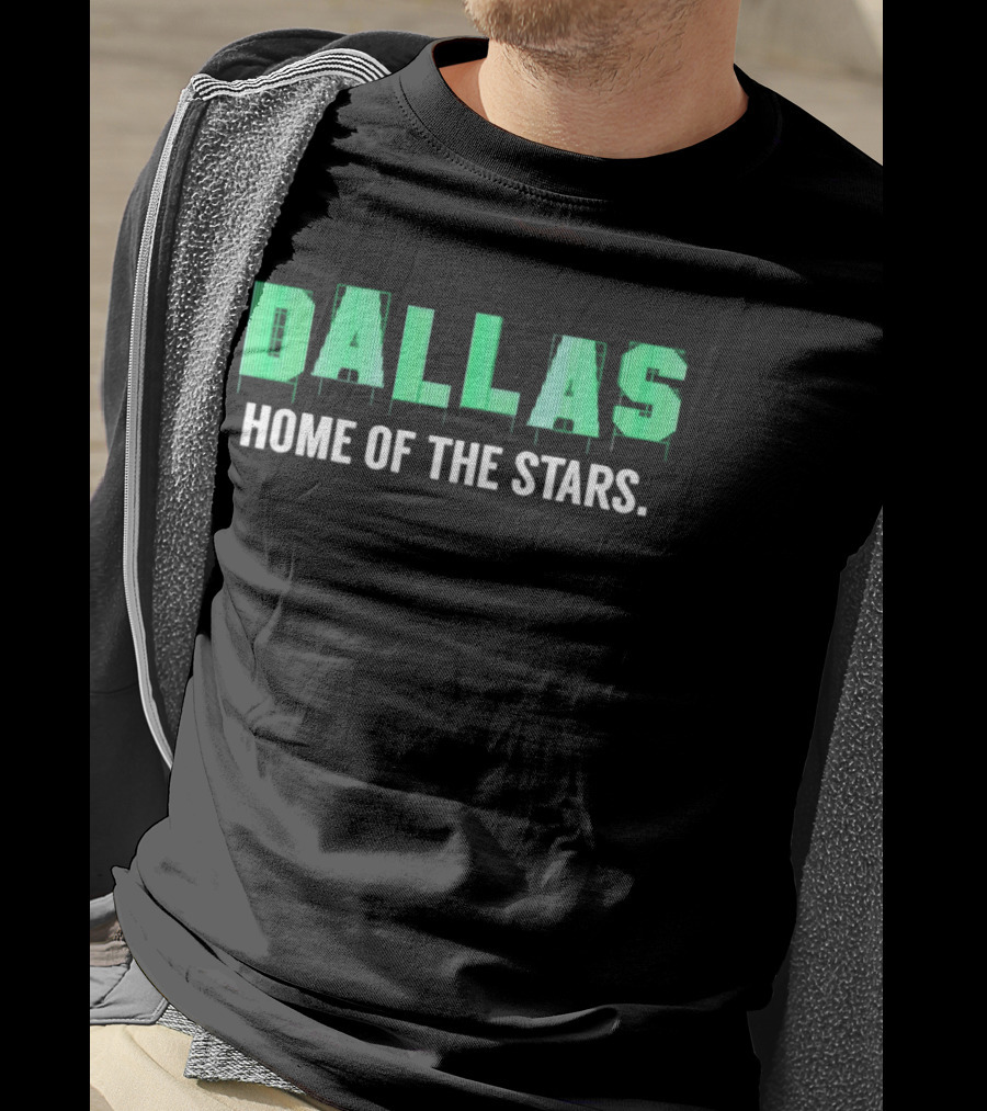 Dallas Home Of The Stars Texas Hockey T-Shirt