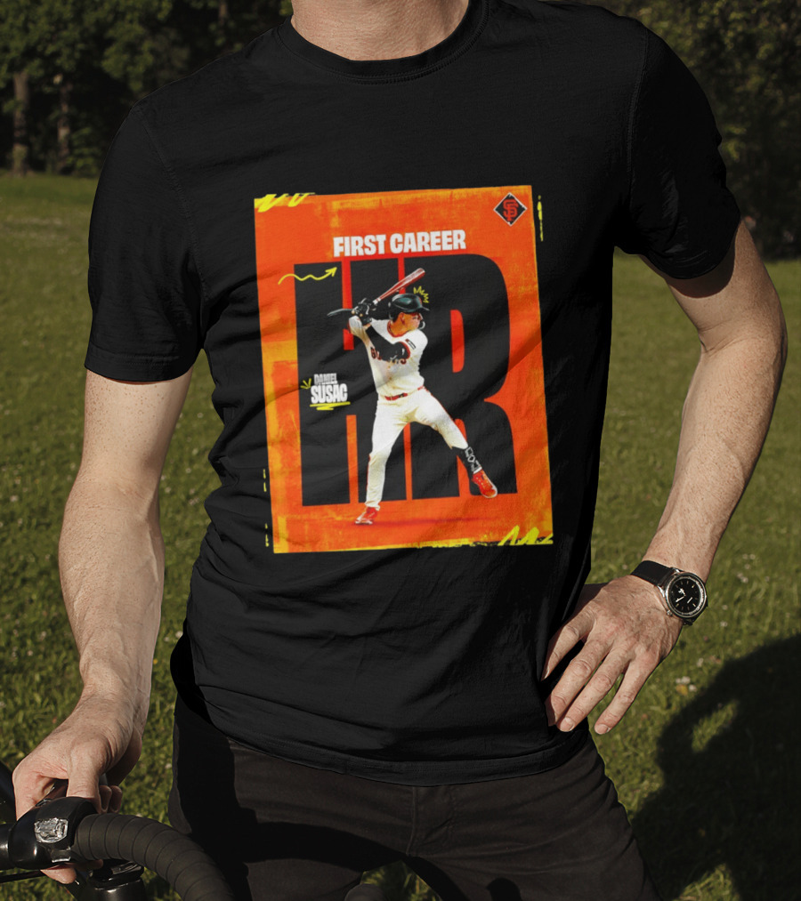 Daniel Susac First Career HR San Francisco Giants T-Shirt