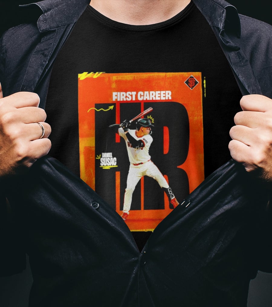 Daniel Susac First Career HR San Francisco Giants T-Shirt