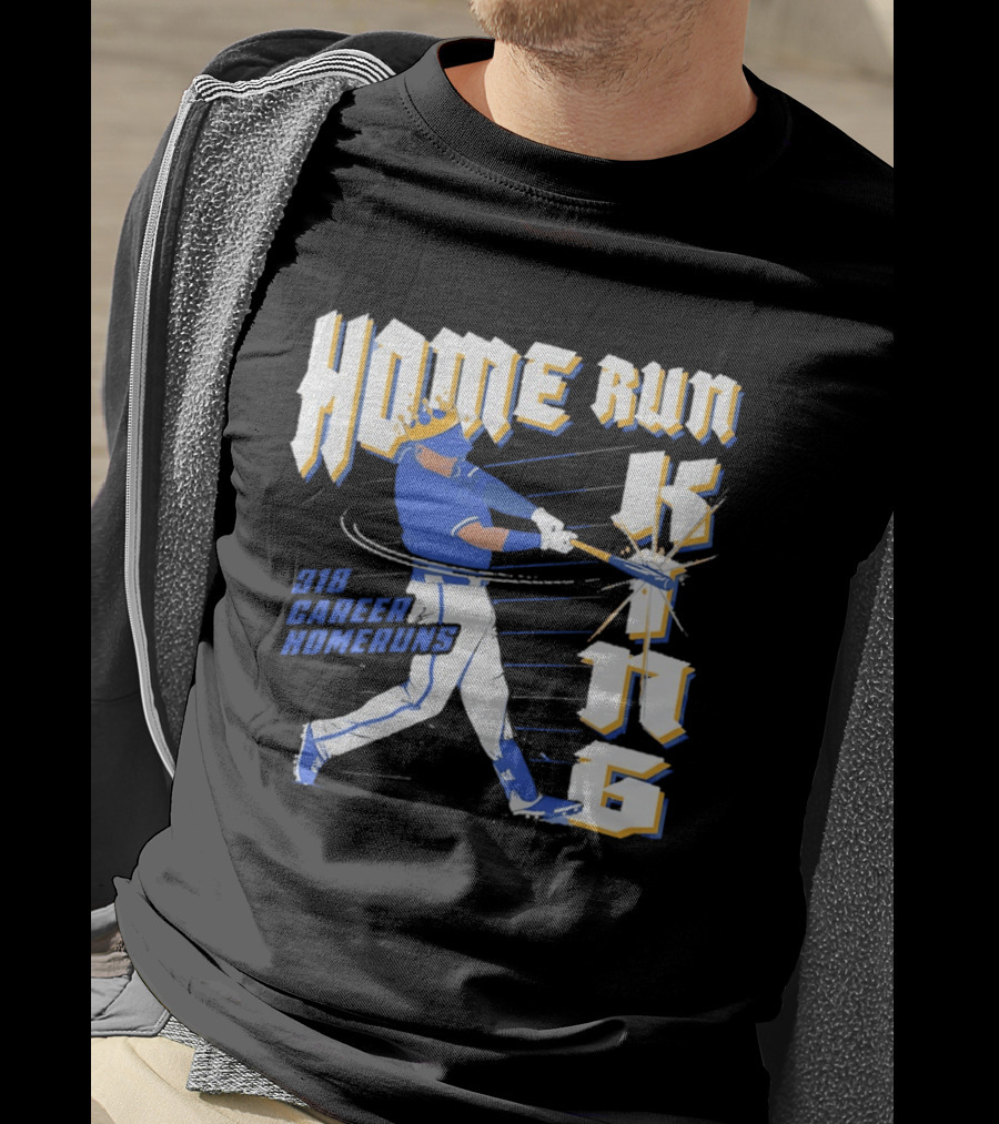 Kansas City Royals Home Run King 318 Career Homeruns Player With Crown T-Shirt