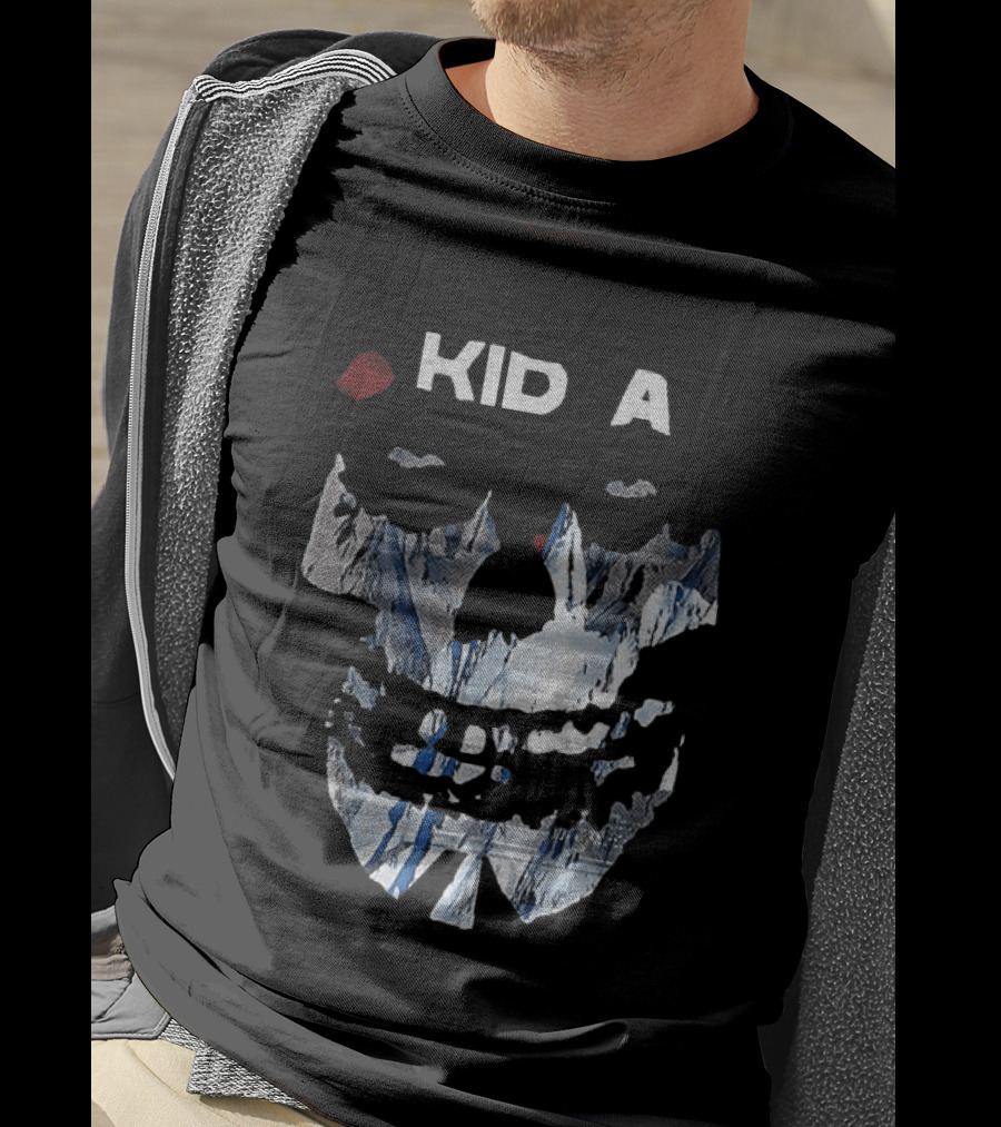 Kid A Fiend Skull Meme T-Shirt