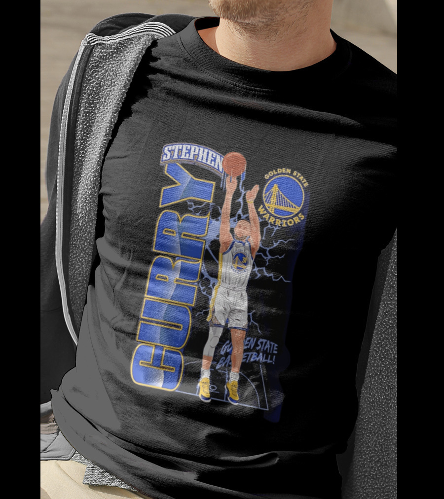 Stephen Curry Golden State Warriors Basketball Icon 2026 T-Shirt