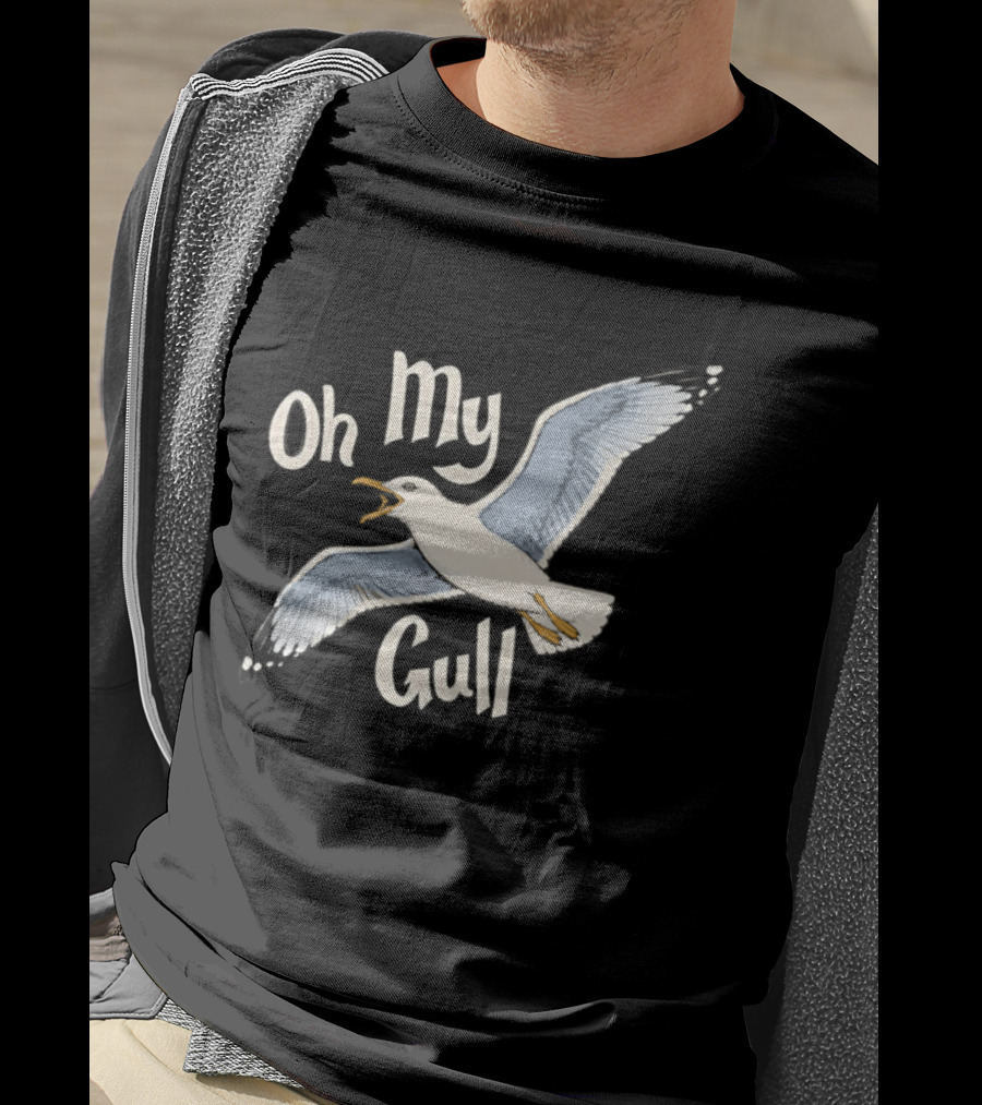 Oh My Gull Seagull Funny Bird T-Shirt