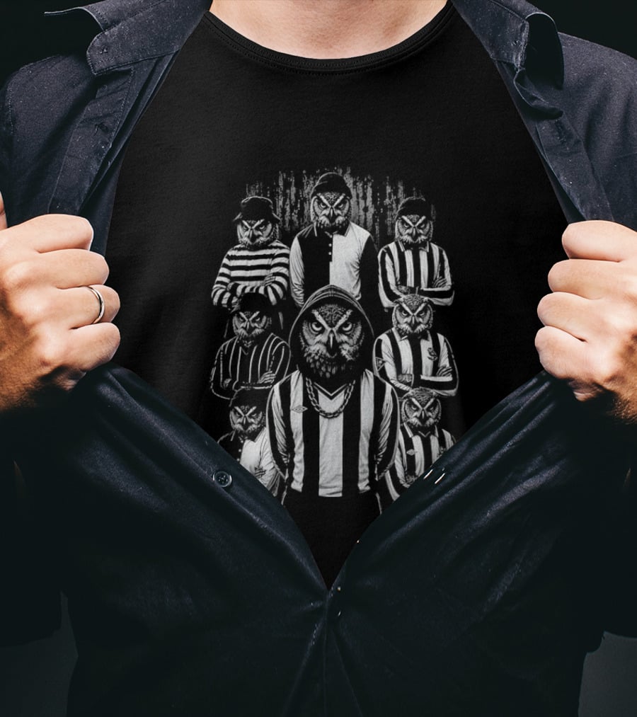 Sheff Wed Gangster Owls Football Smoking T-Shirt
