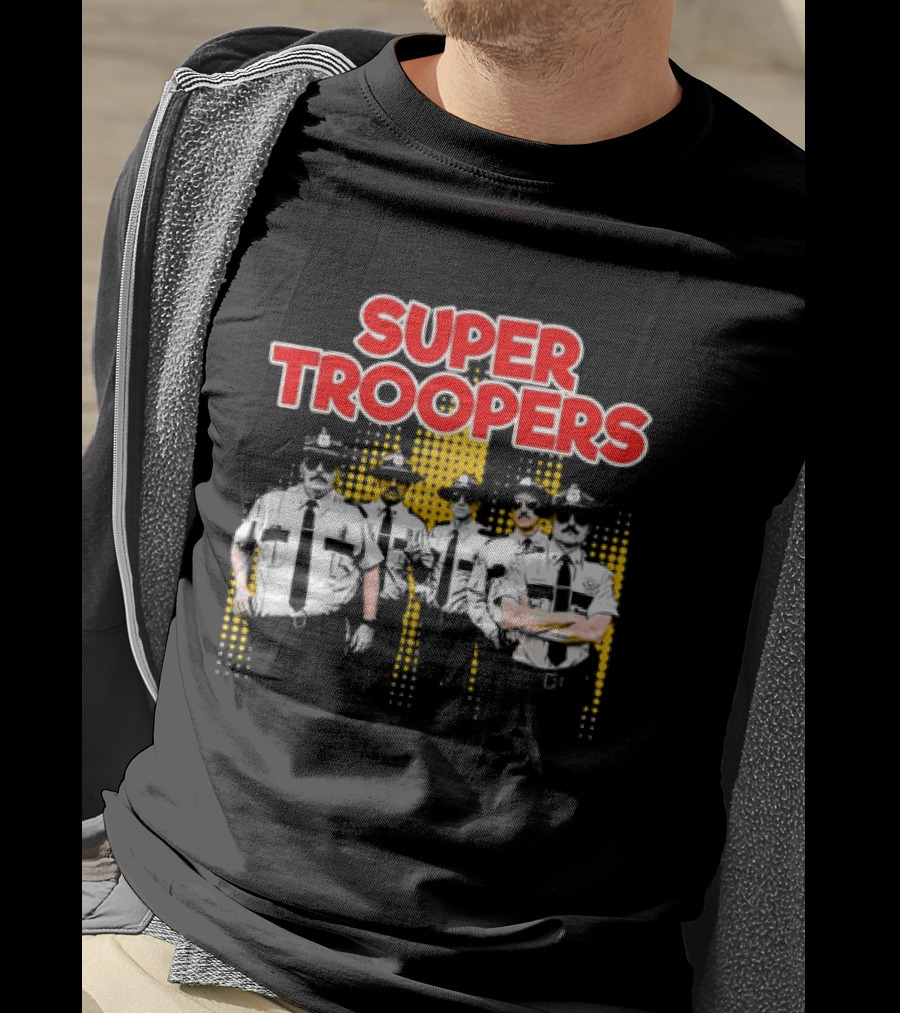 Super Troopers Comedy Movie Law Enforcement Team T-Shirt