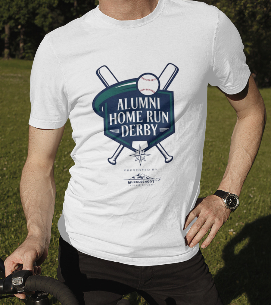 Alumni Home Run Derby Presented By Muckleshoot Casino Resort 2026 Baseball Event T-Shirt