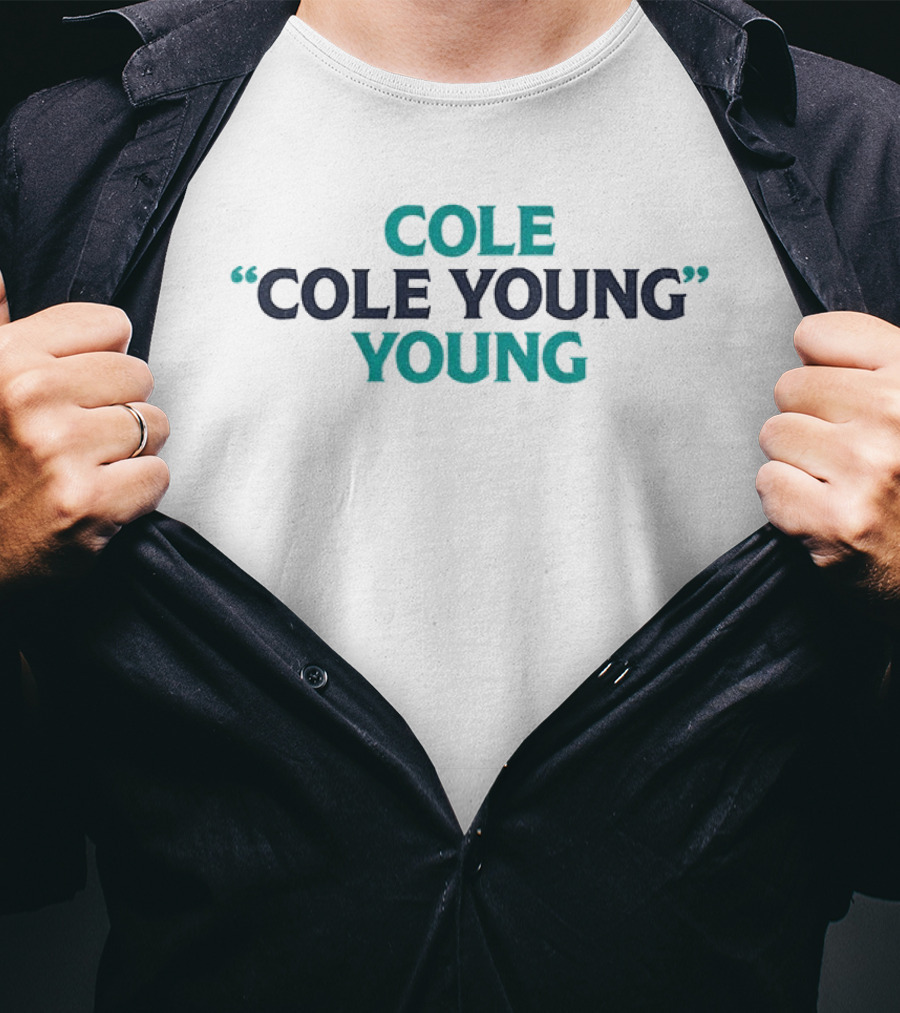 COLE Cole Young Young Seattle Mariners Baseball MLB 2026 T-Shirt
