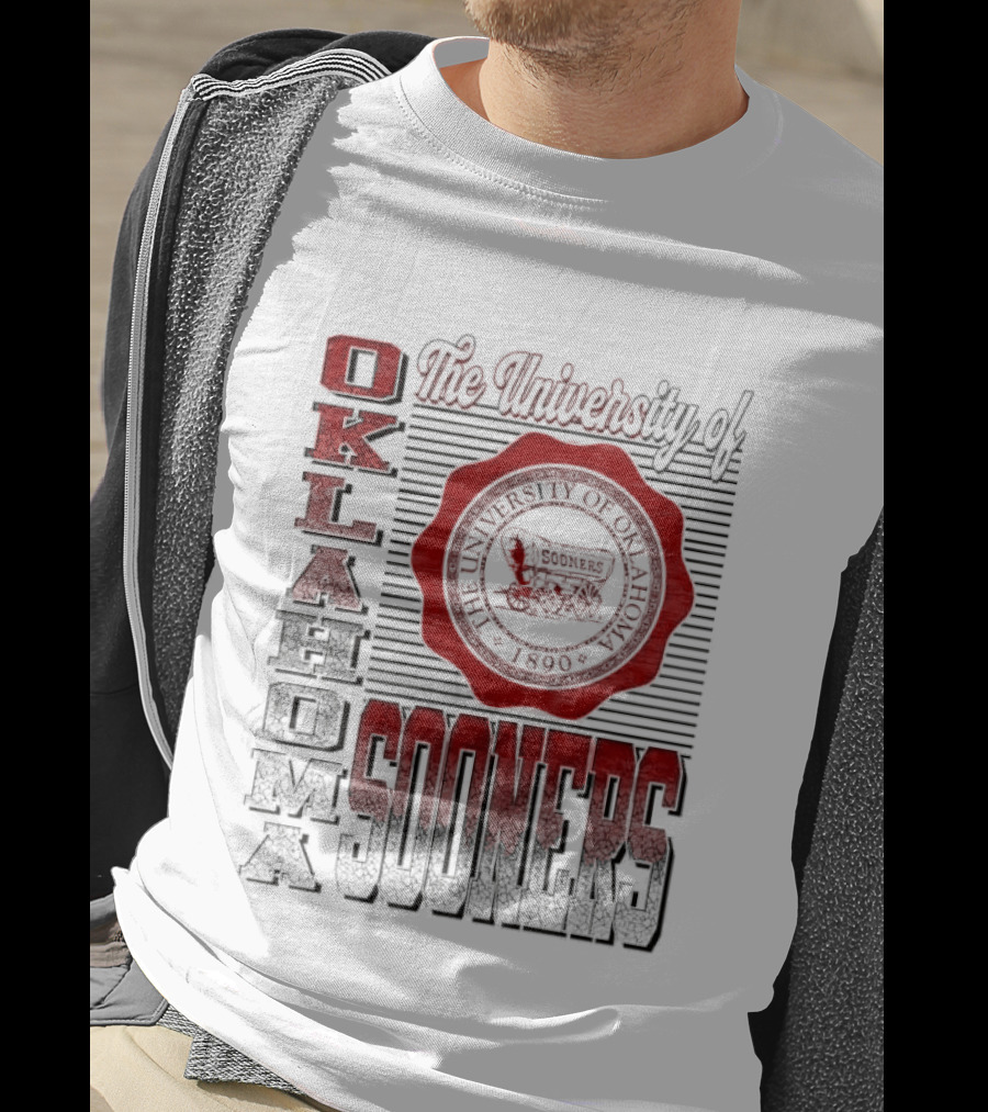 The University Of Oklahoma Sooners Vintage Seal T-Shirt