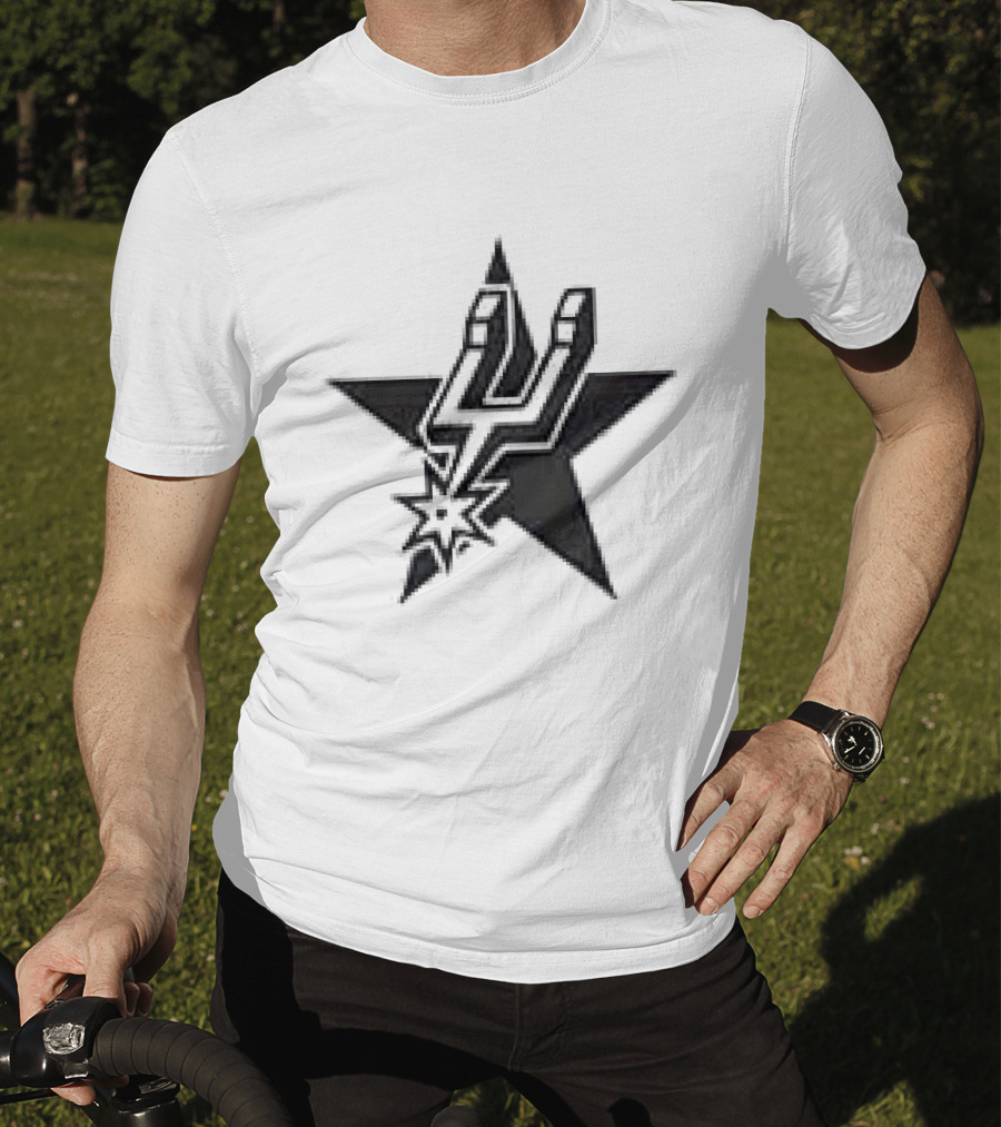 San Antonio Spurs Star NBA Team T-Shirt