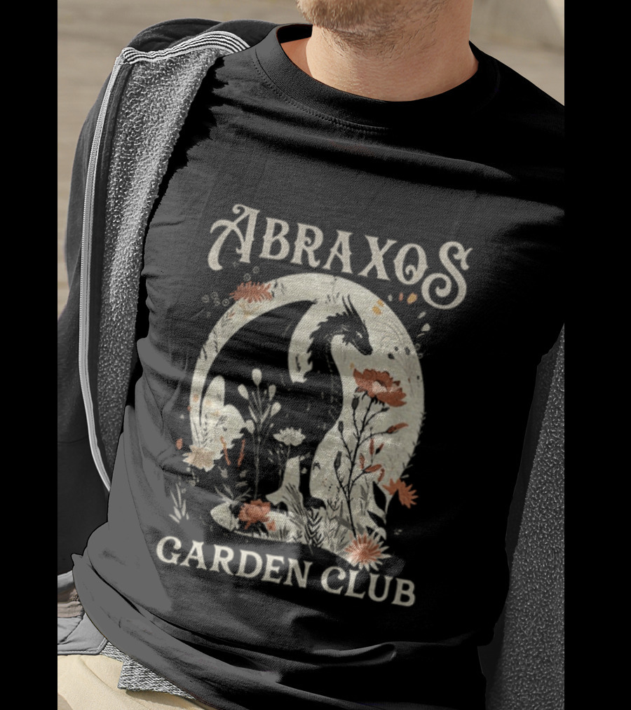Abraxos Flower Garden Club Throne Of Glass T-Shirt
