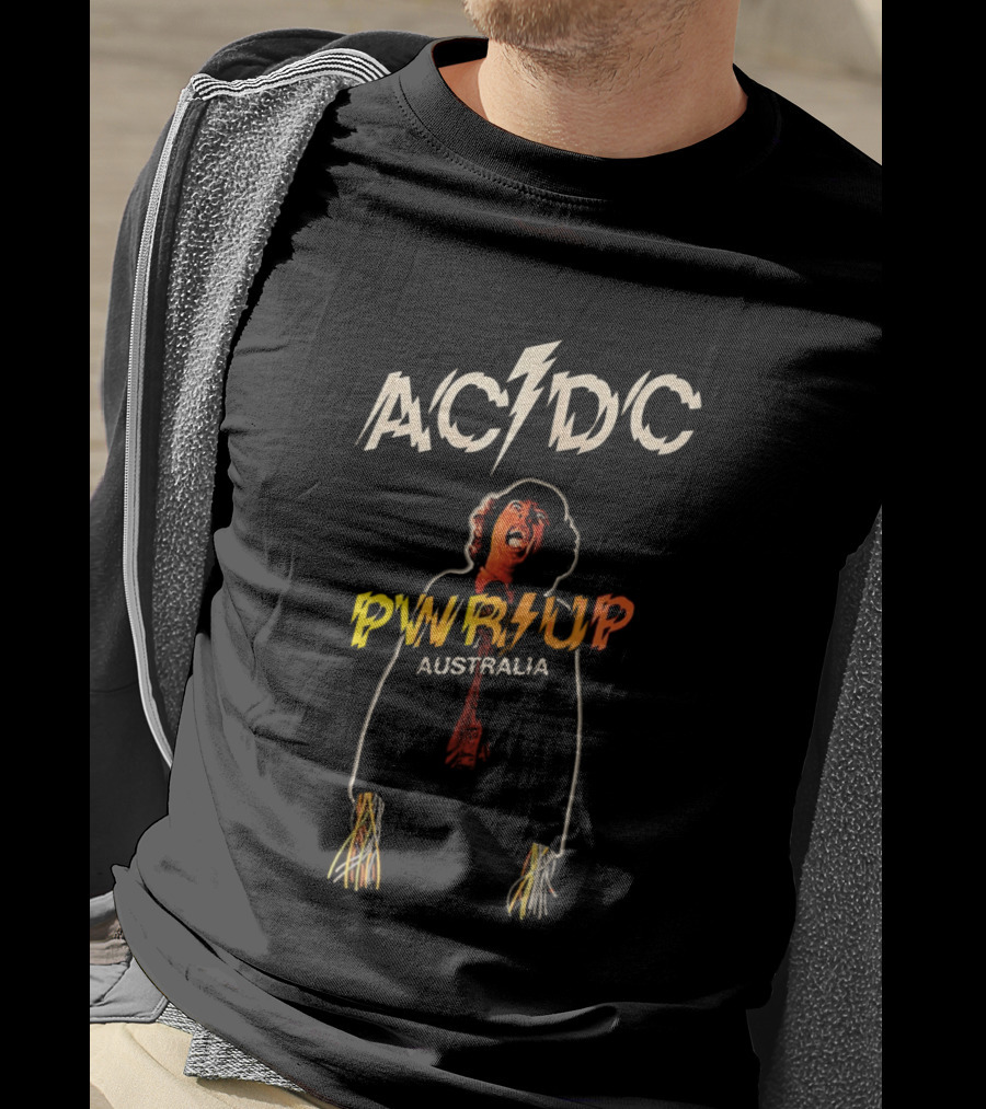 ACDC Powerage PWR UP Australia 2025 Tour T-Shirt